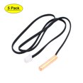 thumbnail image 1 of TC 10K 20-inch Length Copper Head Air Conditioner Temperature Sensor 5pcs, 1 of 5