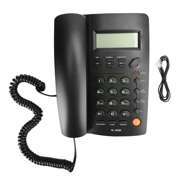 TC9200 ABS Black Hands Free Caller Identification Family Business