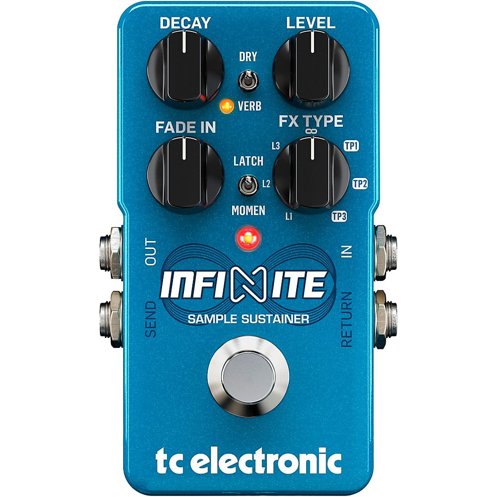 ギター tc electronic INFINITE SAMPLE SUSTAINER TC Electronic Infinite Sample Sustainer Pedal - Walmart.com
