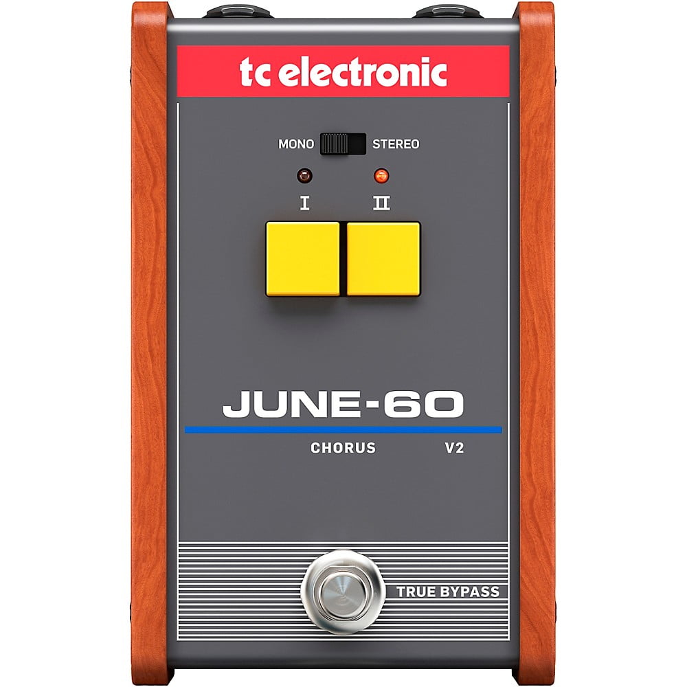 TC Electronic June-60 Synthesizer Chorus with 2-Button Interface and BBD Circuitry