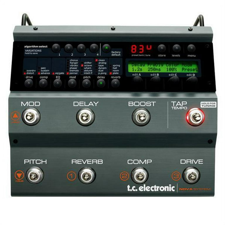 ギター tc electronic nova system TC Electronic Nova System Floor Based Analog Overdrive