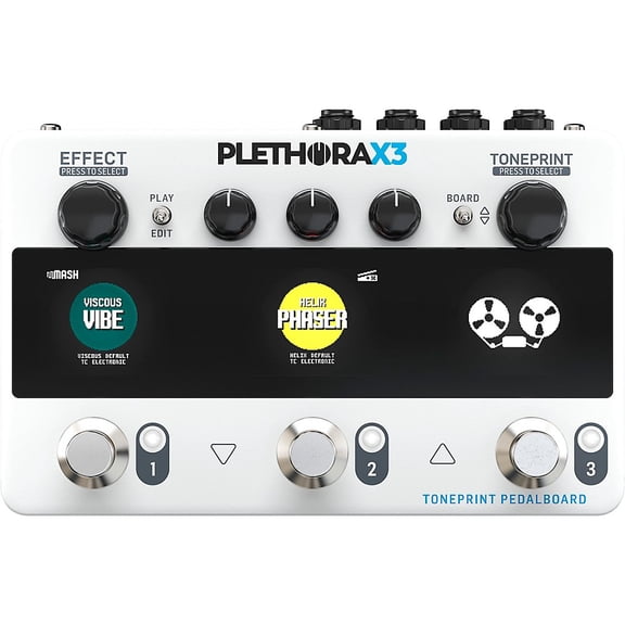 TC Electronic PLETHORA X3 TonePrint Multi-FX Pedalboard
