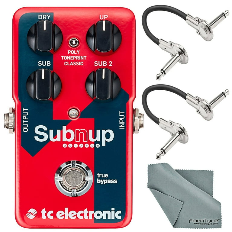 TC Electronic Sub 'N' Up Octaver Pedal with TonePrint and
