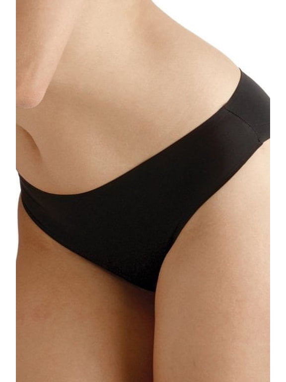 Women's TC Fine Intimates A4-113 Wonderful Edge Hipster Panty (Black XL)