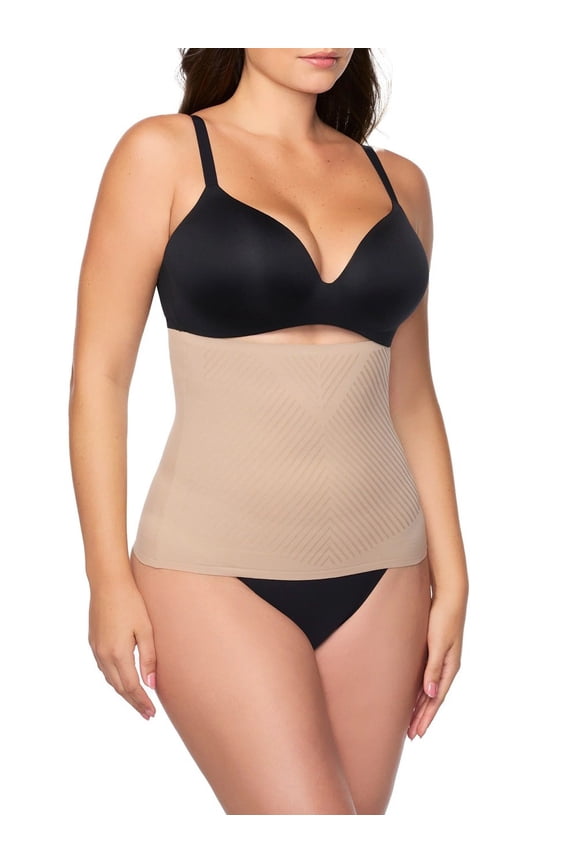 TC Fine Intimates Iconic Core Step-In Waist Cincher - 4954 (Stucco, Medium)