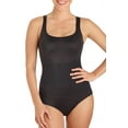 thumbnail image 1 of TC Fine womens No Side Show Shape Firm Control Bodysuit (Black, S), 1 of 4