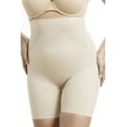 thumbnail image 1 of TC Fine Intimates Womens Extra Firm Control Total Contour High-Waist Thigh Slimmer Style-4929, 1 of 4