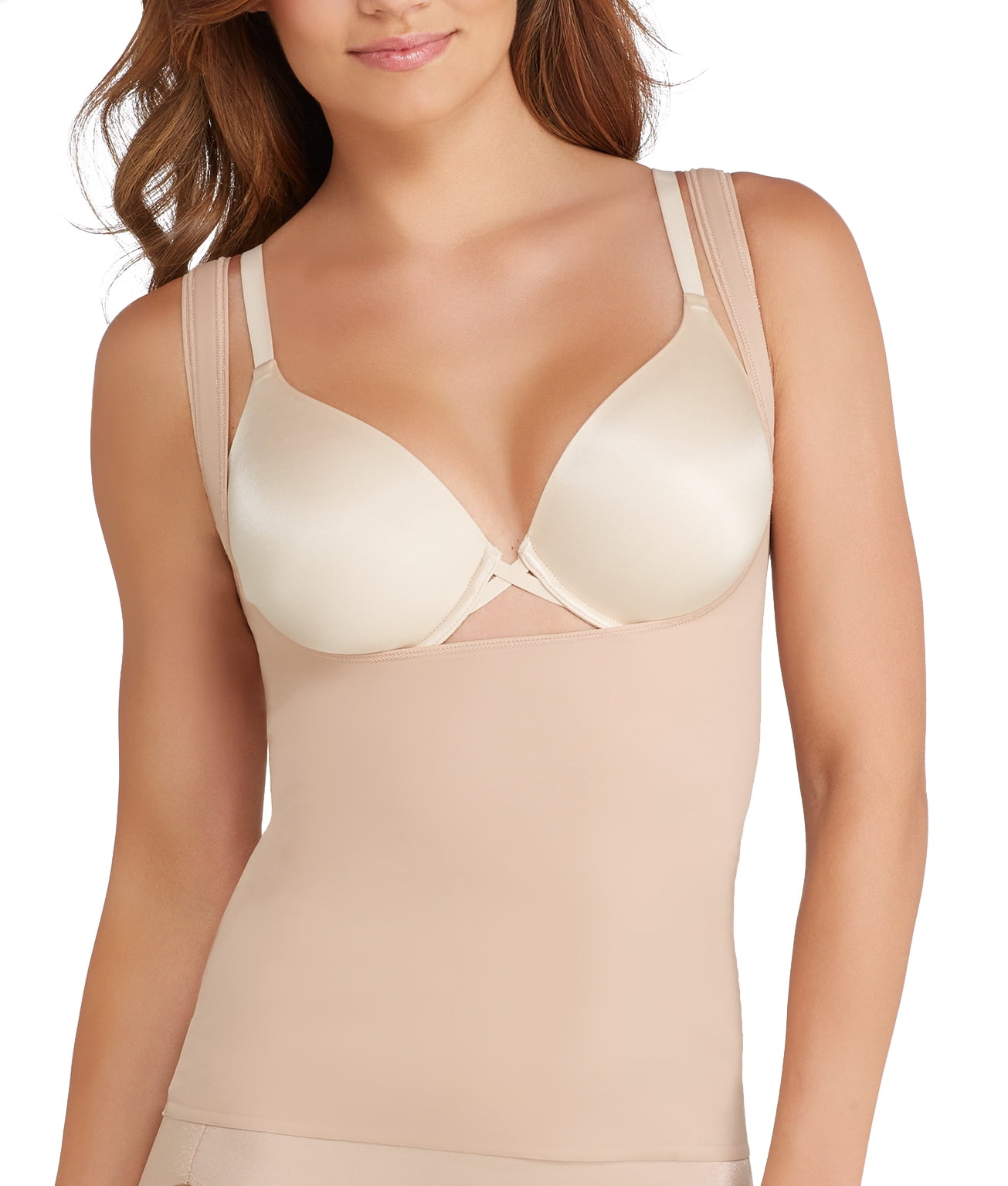 NEW SPANX WOMENS SHAPEWEAR ASSETS OPEN BUST CAMI IN NUDE SIZE 2XL
