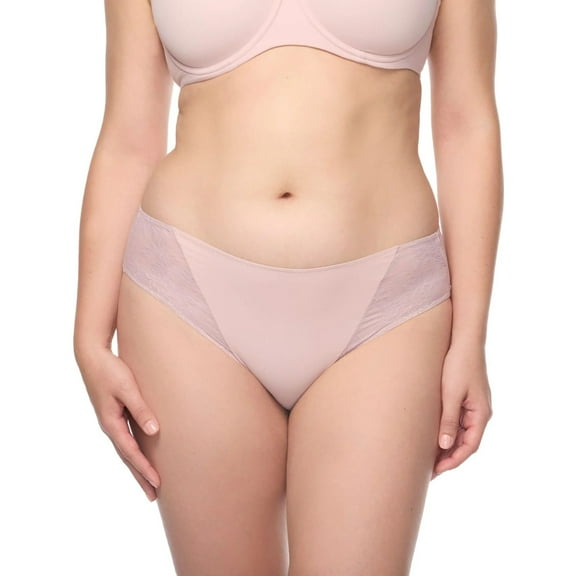 TC Fine Intimates Womens Luxe Dreamer Hipster Panty (Adobe Rose, Medium)