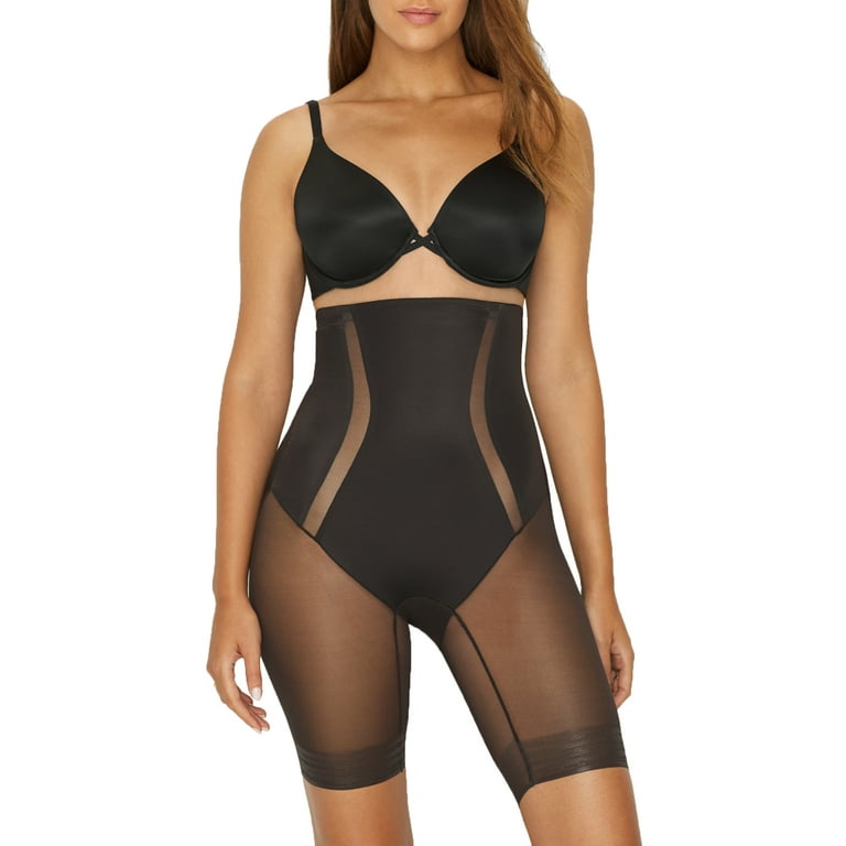 TC Fine Intimates Womens Middle Manager Firm Control High-Waist Thigh  Slimmer Style-4289 