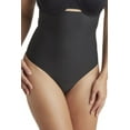 thumbnail image 1 of TC Fine Intimates Womens Sleek Essentials Firm Control High-Waist Thong Style-4734, 1 of 4