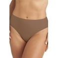 thumbnail image 1 of TC Fine Intimates Womens Wonderful Edge Matte Microfiber Modern Hi-Cut Brief Style-A4-114, 1 of 3