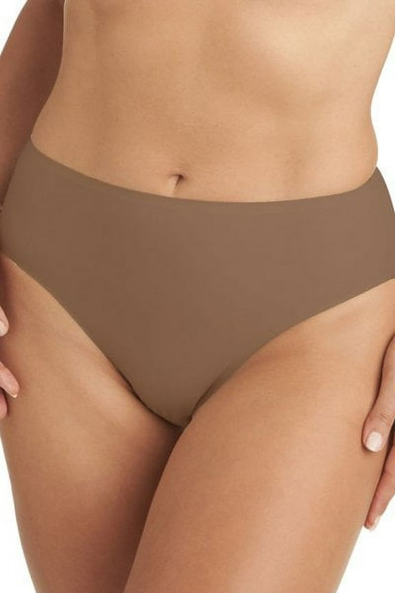 TC Fine Intimates Womens Wonderful Edge Matte Microfiber Modern Hi-Cut Brief Style-A4-114