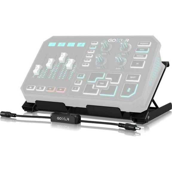 TC Helicon All-Metal Adjustable Desk Stand for GO XLR