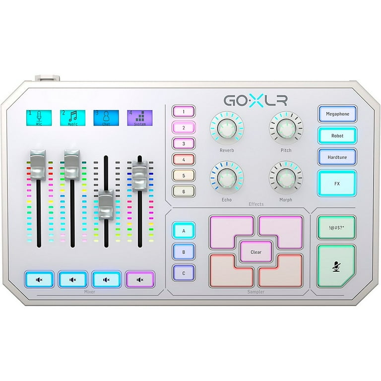 TC Helicon GoXLR 4-channel USB Streaming Mixer with Voice FX and