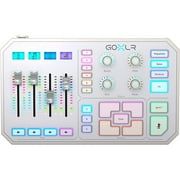 GoXLR 4-channel USB Streaming Mixer with Voice FX and Sampler - White