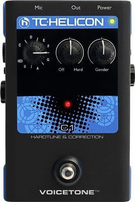 TC-HELICON VOICETONE C1 HARDTUNE&CORRECTION オートチューン ハード
