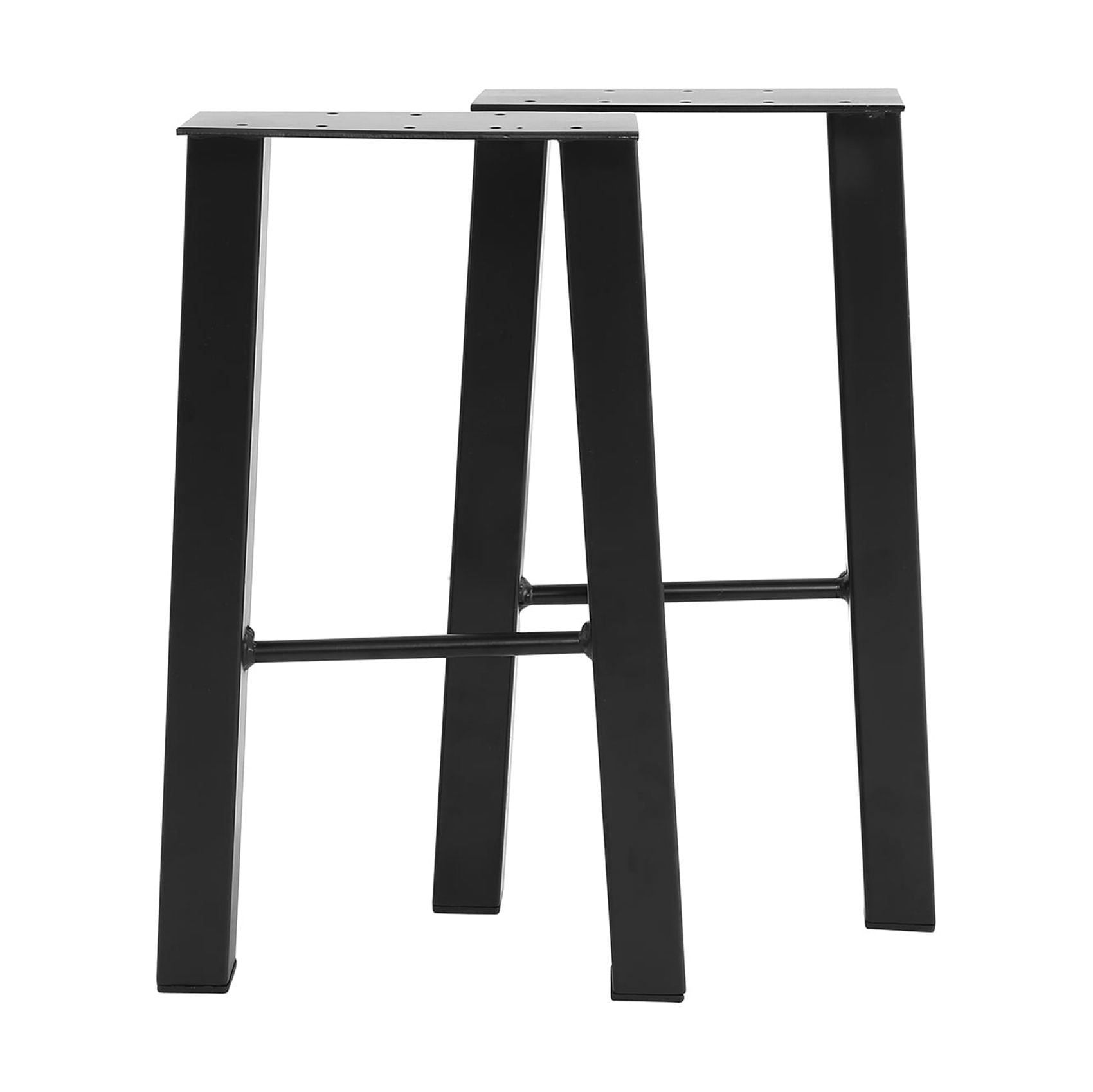 TCHome 22" Industry Table Legs Solid Iron Set of 2 DIY Table Legs