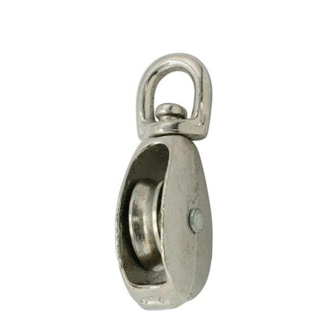 TC INTERNATIONAL 06403 Single Swivel Wire Rope Pulleys - Walmart.com