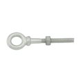 thumbnail image 1 of TC International  0.38 x 6 in. Forged 1030 Carbon Steel Hot Dip Galvanized Shoulder Type Eye Bolts - Pack of 2, 1 of 1