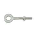 thumbnail image 1 of TC International 41003 0.25 x 4 in. Forged 1030 Carbon Steel Hot Dip Galvanized Regular Type Eye Bolts - Pack of 2, 1 of 1