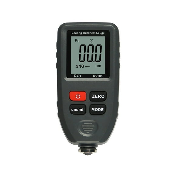 TC100 Digital Automobile Thickness Gauge Car Paint Tester Thickness Coating Meter Ultra-precise 0.1micron/0-1300 Fe&NF ,Easy to Operate