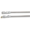 thumbnail image 1 of TC1000TP Hi-Tech Throttle Cable - Brushed Aluminum, 24 In., 1 of 1