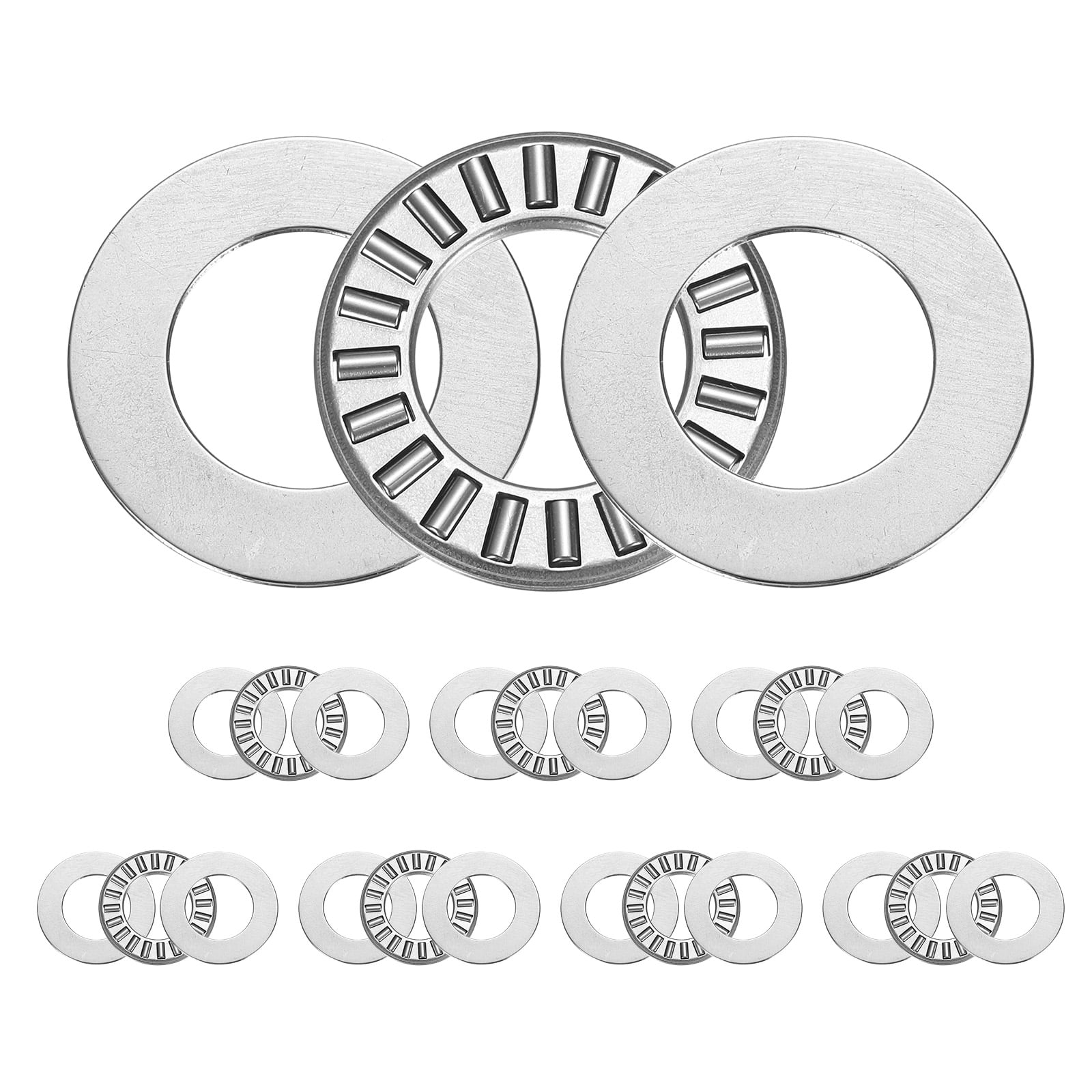 TC1018+2TRA Needle Roller Thrust Bearings with Bearing Washers, 16mm ...