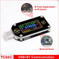 TC66C TypeC PD Trigger USB Voltmeter Ammeter Voltage 2 Way Current