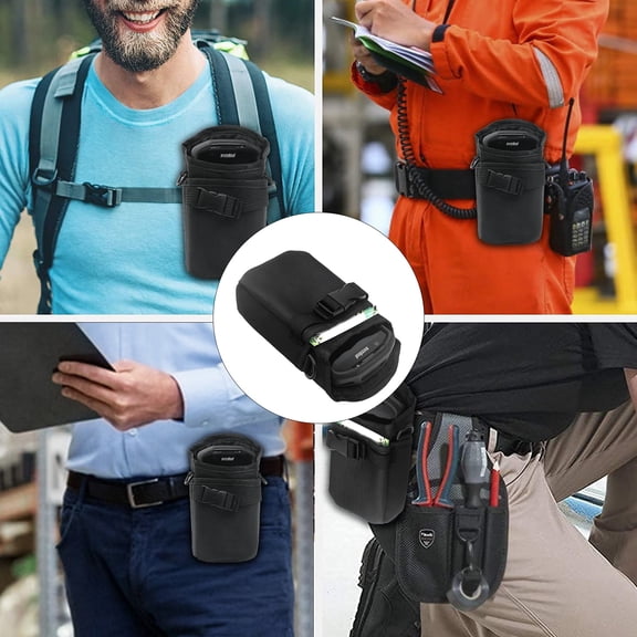 TC70 Holster,TC70 Walmart Scanner Holster Barcode Scanner,Scanner Holster Carrying Case with Rugged Belt Clip for Symbol TC20 TC53 TC70 TC72 TC75 TC77 MC3090 MC3000 MC55 MC65 MC2100 EDA50 EDA51 70E