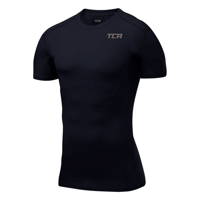 TCA Men's HyperFusion Compression Base Layer Top Short Sleeve Under ...