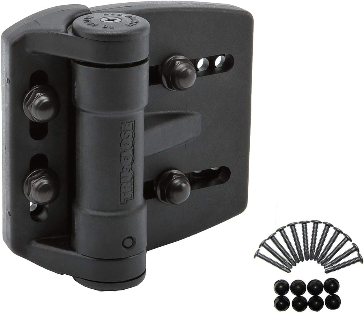 TCAMA2RND MultiAdjust Round Post Gate Hinges, For Self Closing Chain