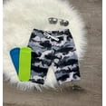 thumbnail image 1 of TCB Camo Shark Swim Trunks, 1 of 2