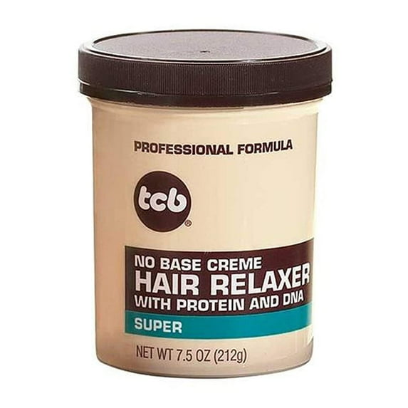 TCB Hair Relaxer No Base Creme Super Jar 15 oz