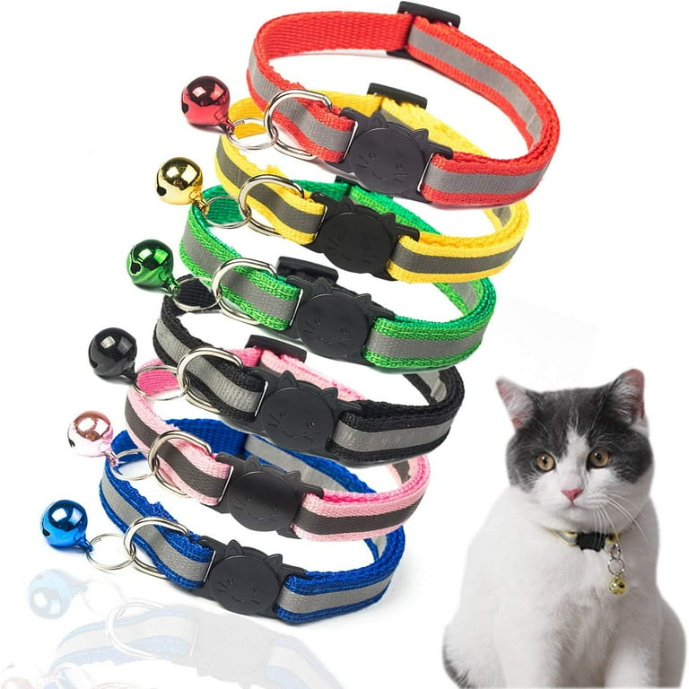 Breakaway cat collars with sales bells