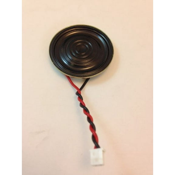 TCC 40mm Speaker Ultra Slim Round W/Leads & Plug 0.25 WATT @ 8 OHMS