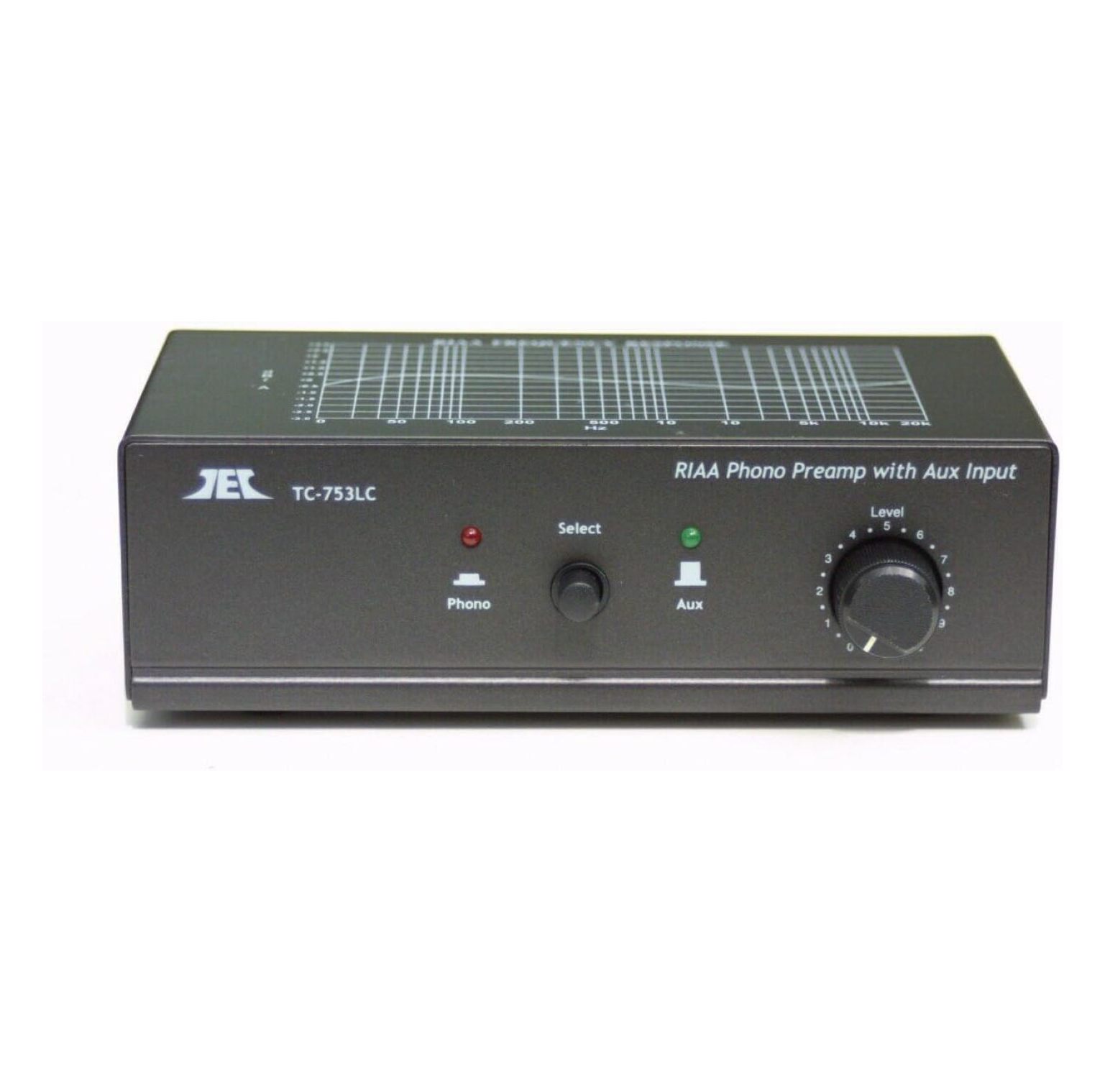 TCC TC-760LC Phono Preamp – MM/MC With Level Adjustment, Black (Technolink / TEC)