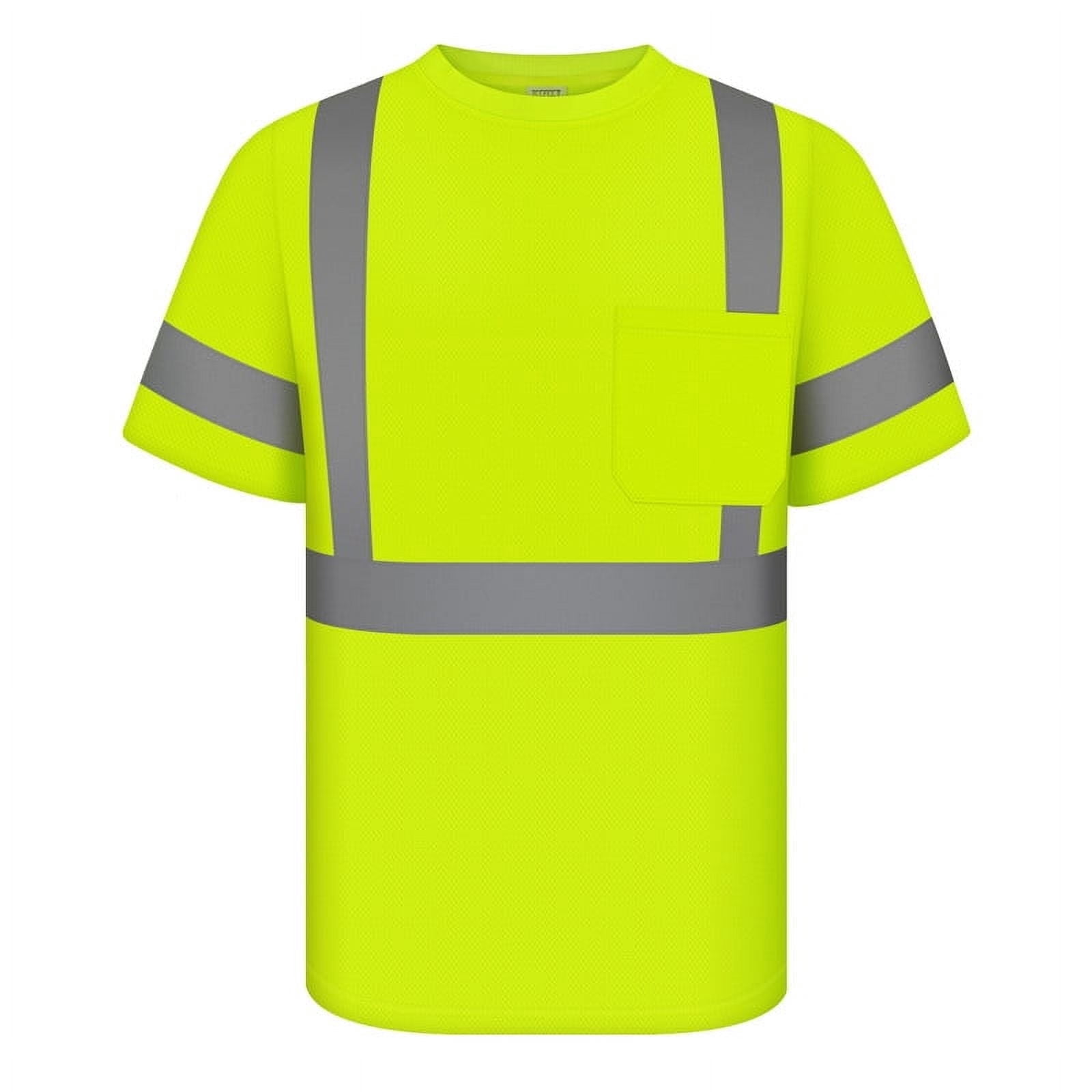 TCCFCCT Safety Shirts for Men Class 3 High Visibility Shirts, Hi Vis ...