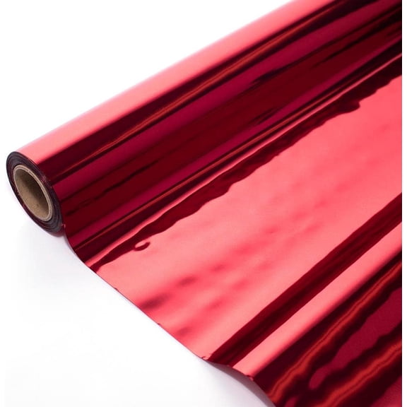 TCDesignerProducts Anderson's Red Shiny Metallic PVC Roll: 47" x 100' Flame-Resistant Event Decor for Weddings, Parties, Photo Booths, Gift Wrap, Table Covers, Backdrops, Crafts & Holiday Decorations