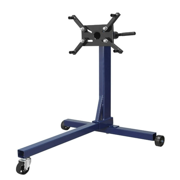 TCE 3/8 Ton Rotating Engine Stand with 360 Degree Rotating Head,Blue