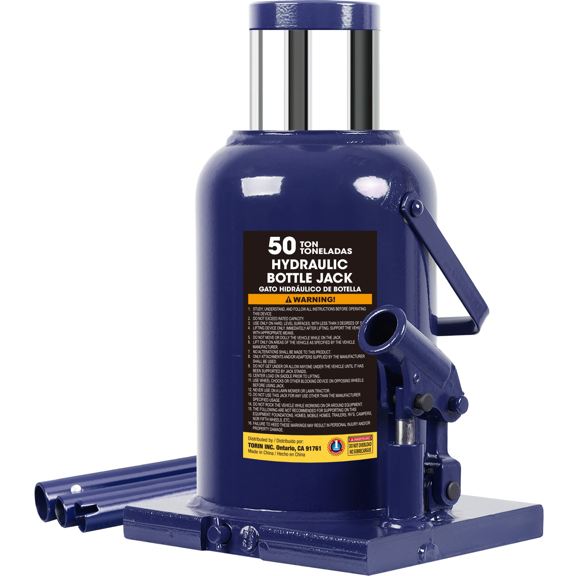 TCE 50 Ton Bottle Jack Heavy Duty Low Profile Hydraulic Car Jack for ...