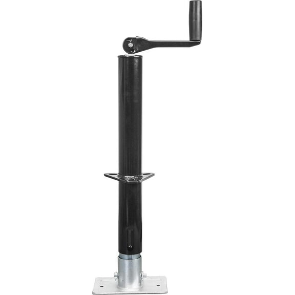 TCE A-Frame Trailer Jack Bolt on Steel Trailer Tough Jack,1 Ton (2,000 lb) Capacity,TC39004