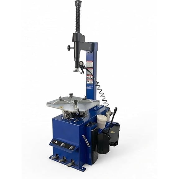 TCE Tire Changer Machine, 3-Pedal Tire Machine, Heavy-Duty Wheel Tire Mounting & Dismounting Machine, 110V 60Hz Power, Fits 10"-24" Rims for Cars