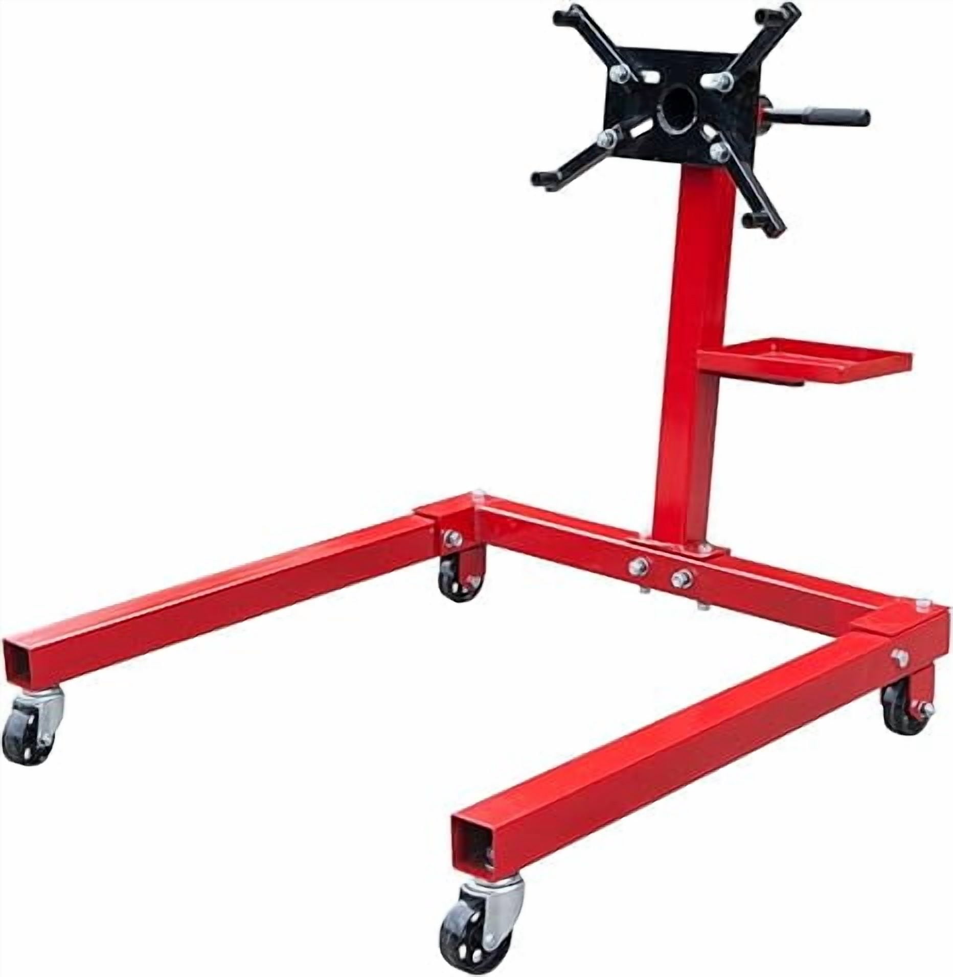 TCE Torin Hydraulic Garage/Shop Telescoping Transmission Floor Jack with Foot Pedal Pump and Release: 1/2 Ton (1,000 lb) Capacity, Blue