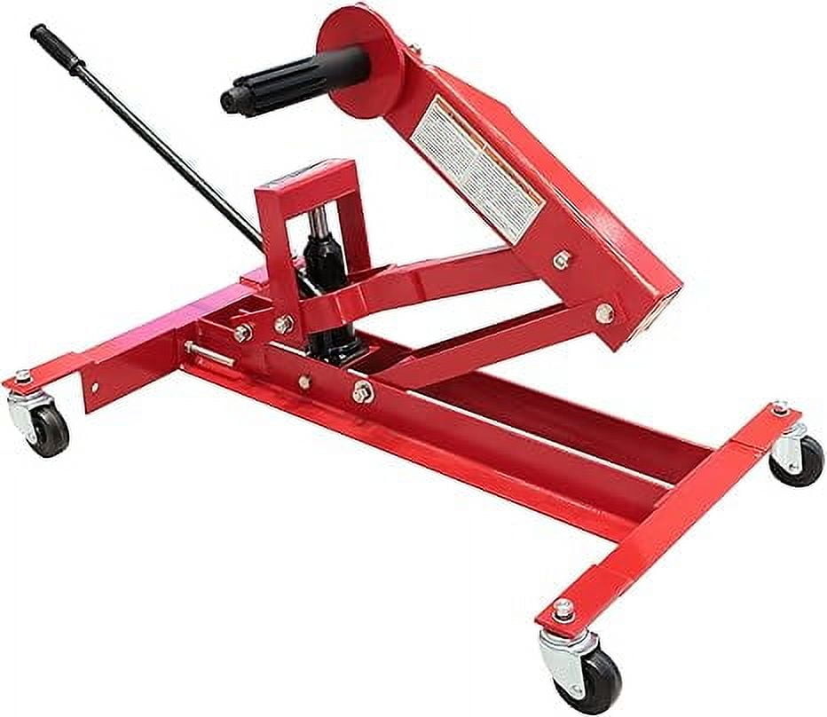 TCE Truck Clutch Jack and Flywheel Handler to Transport Heavy Duty Truck Clutches, 300 Lb Capacity, blue