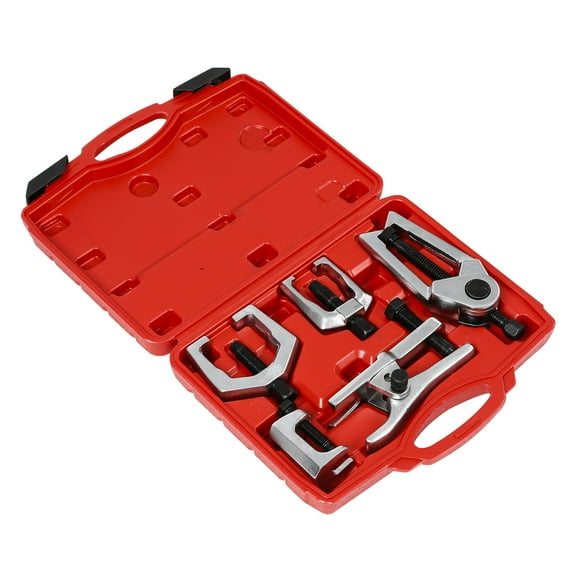 TCFUNDY 6PCS Front End Service Tool Kit Ball Joint Tie Rod Set Pitman Arm Puller Remover
