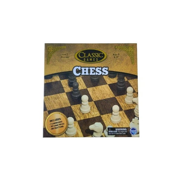 TCG Chess for 2 Players Gameboard with 32 Pieces