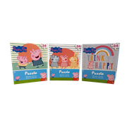 TCG Toys 30385030 Peppa Pig 24 Piece Puzzles, Set of 3