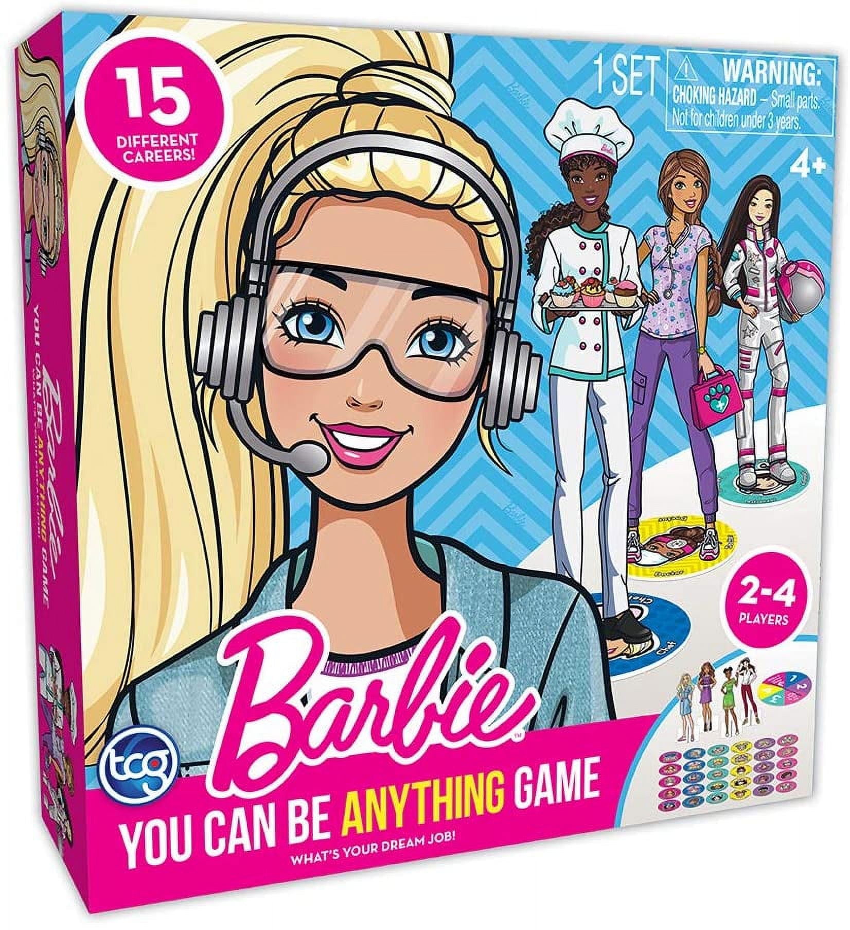 TCG Toys Barbie You Can Be Anything Game Barbie Characters 15 Different Careers Christmas Gift