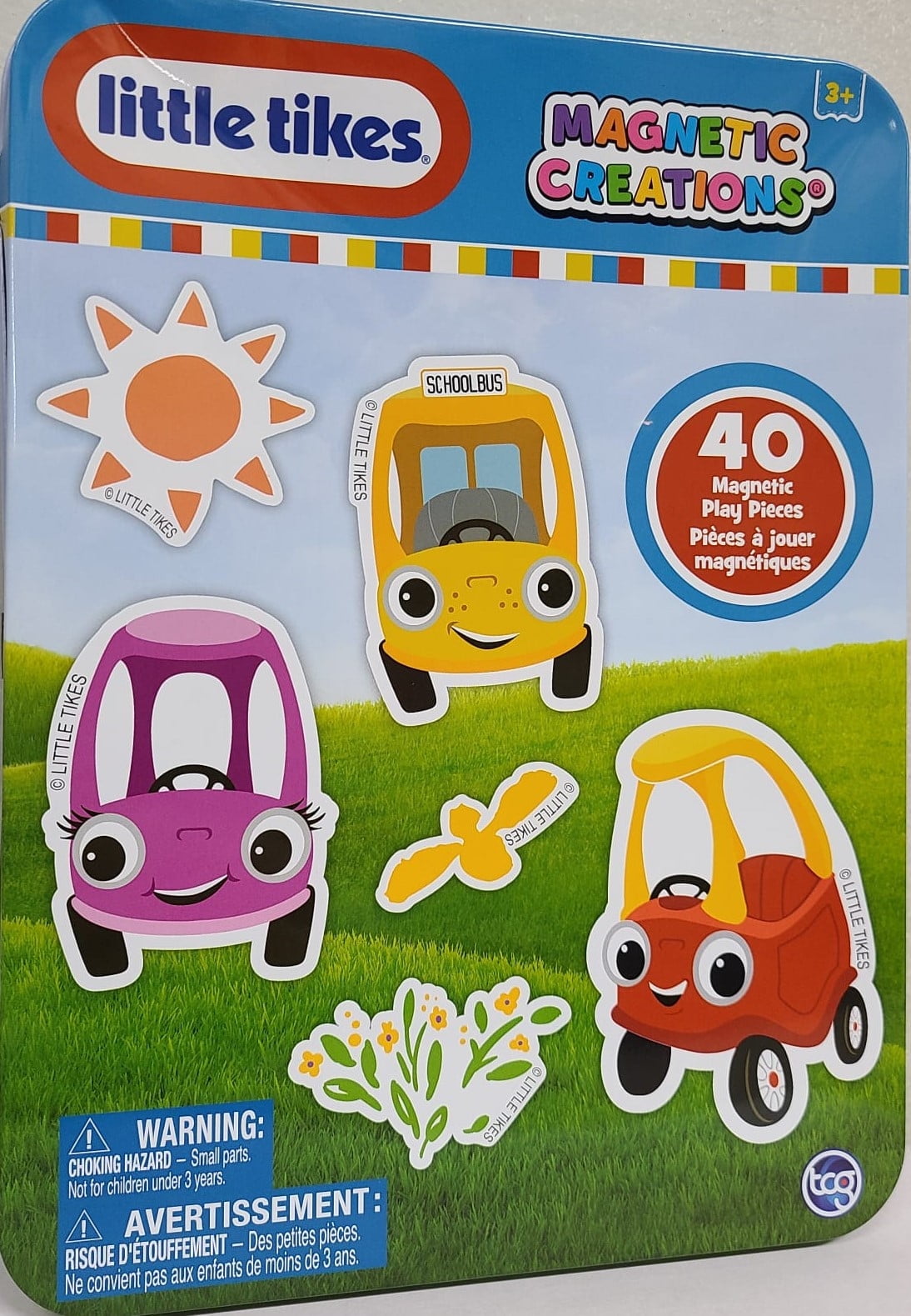 TCG Toys Little Tikes 40 pieces playset Tin for kids 3 years and